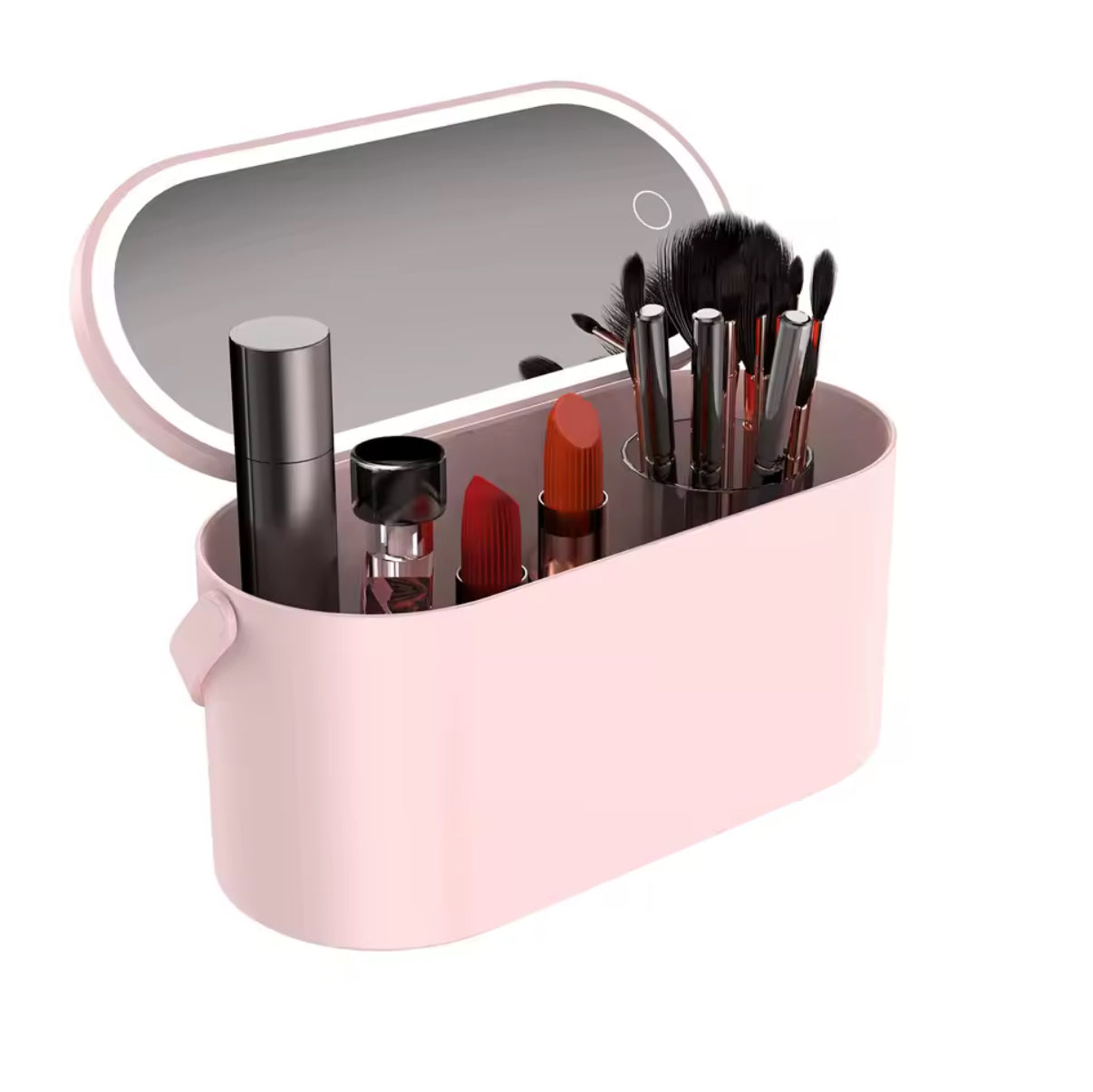 VanityGo Portable Makeup Organzier with LED Vanity Mirror